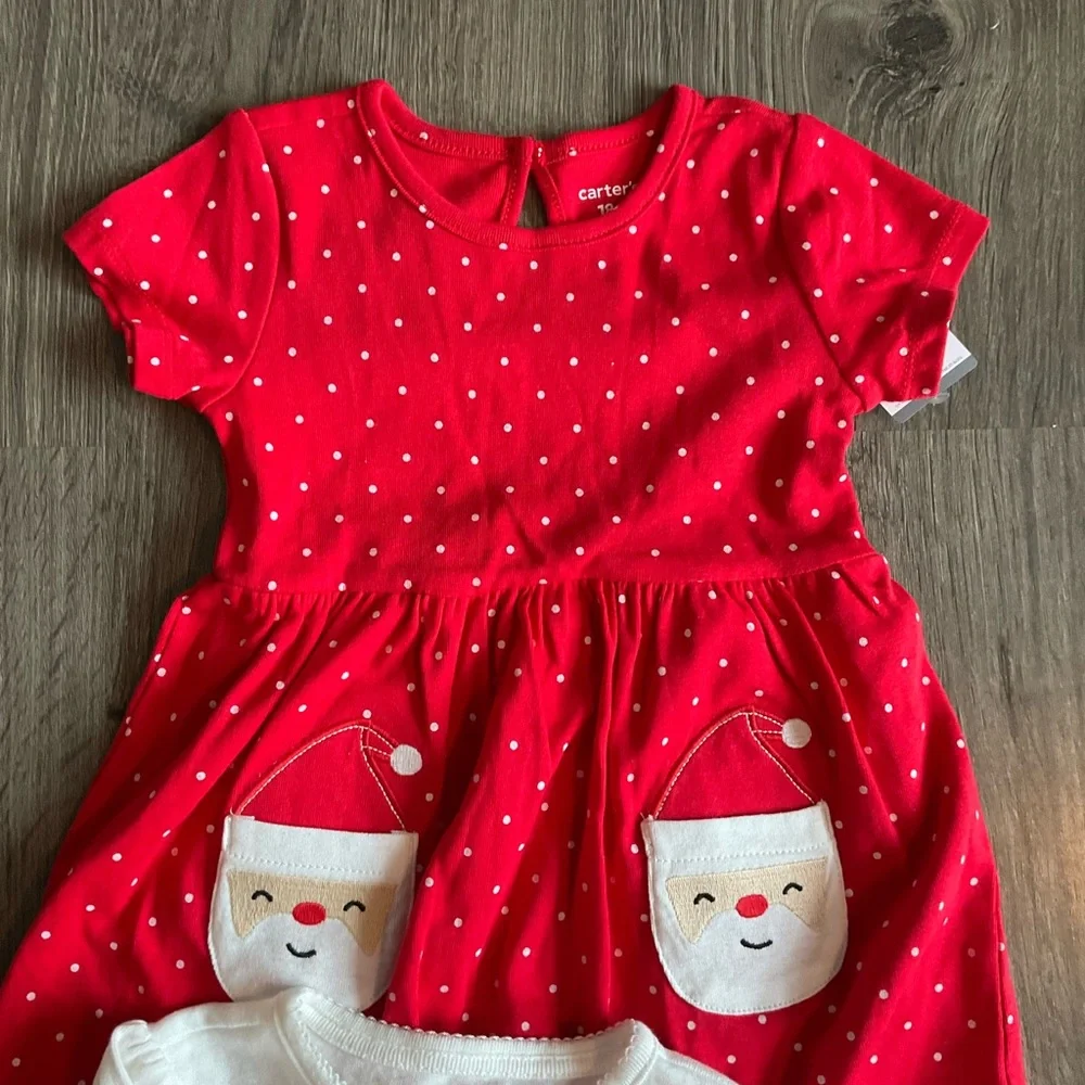 18 24 month holiday dress Baby Girl Christmas Dresses 2 Pack -24 Months 387